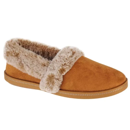 Zdjęcie produktu Skechers Cozy Campfire-Team Toasty 32777-CSNT, Damskie, Brązowe, kapcie, tkanina, rozmiar: 36