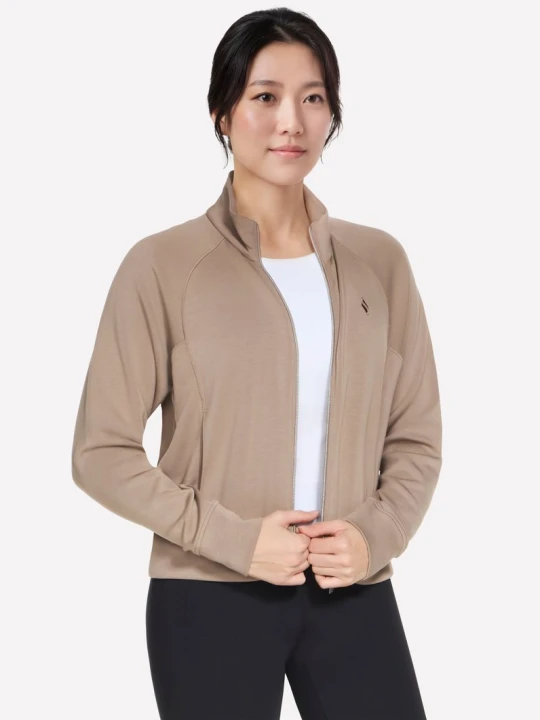 Zdjęcie produktu Skechers Cozy Luxe Kurtka - Szarobrazowy / Brown