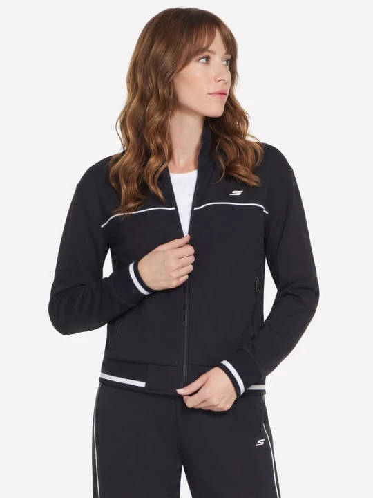 Zdjęcie produktu Skechers Cozy Luxe Track Kurtka - Czarny