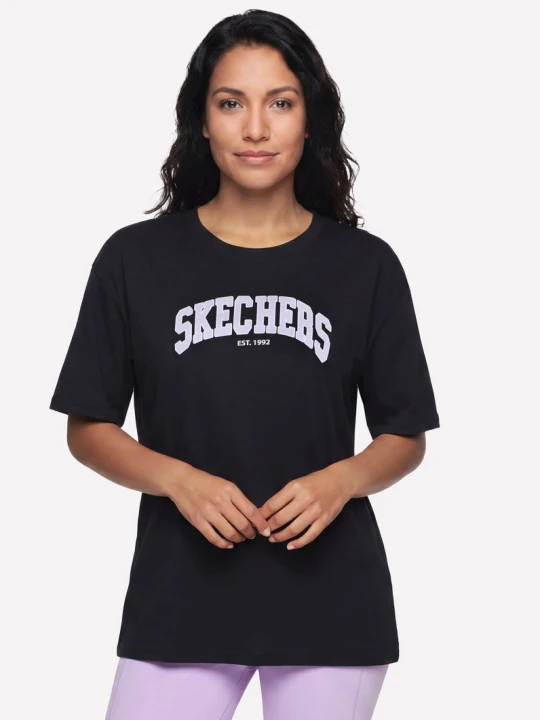 Zdjęcie produktu Skechers Destination krótkie Sleeve koszulka - Czarny