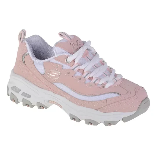 Zdjęcie produktu Skechers D'Lites- Biggest Fan 80587L-LPKW, Dla dziewczynki, Różowe, buty sneakers, skóra syntetyczna, rozmiar: 35, 5