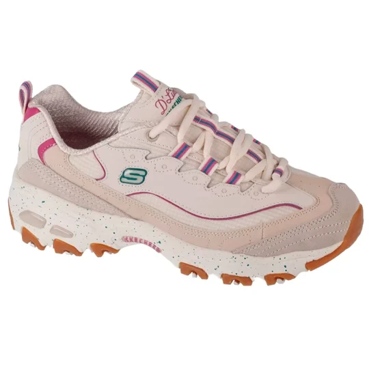 Zdjęcie produktu Skechers D'Lites - Bold Views 149589-NMLT, Damskie, Beżowe, buty sneakers, skóra licowa, rozmiar: 38