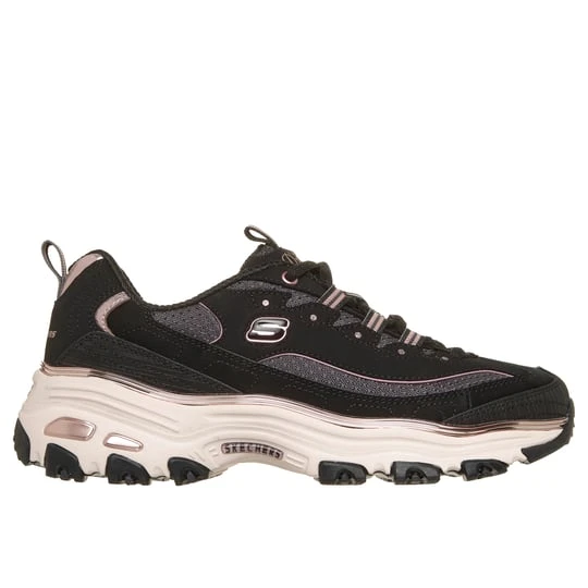 Zdjęcie produktu Skechers D'Lites - Chrome Wave - Czarny / Rozowe Zloto