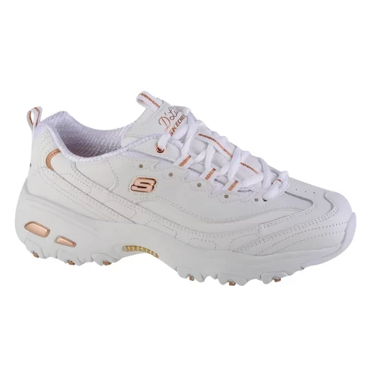 Zdjęcie produktu Skechers D'Lites - Fresh Start 11931-WTRG, Damskie, Białe, buty sneakers, skóra licowa, rozmiar: 35