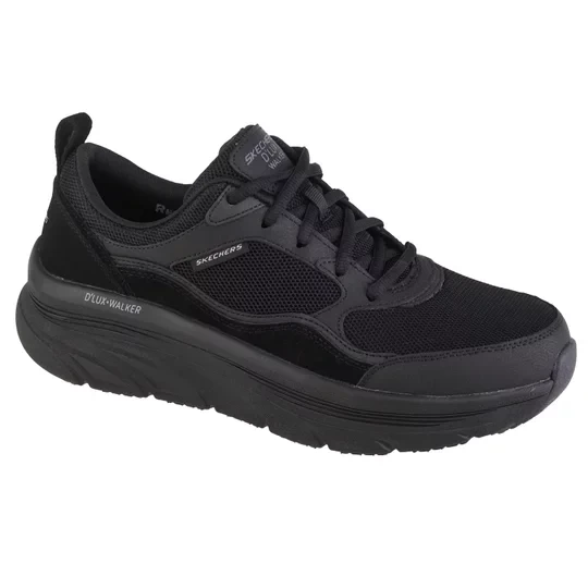 Zdjęcie produktu Skechers D'Lux Walker New Moment 232363-BBK, Męskie, Czarne, buty sneakers, tkanina, rozmiar: 45
