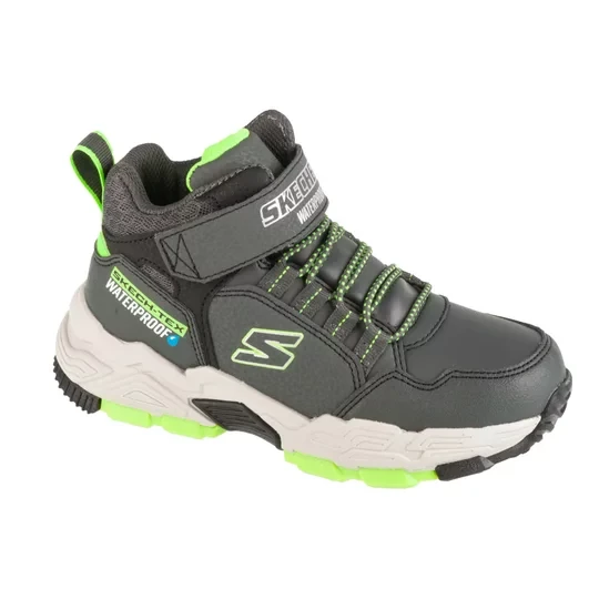 Zdjęcie produktu Skechers Drollix - Venture Rush 406418L-CCLM, Dla chłopca, Szare, buty trekkingowe, skóra syntetyczna, rozmiar: 28