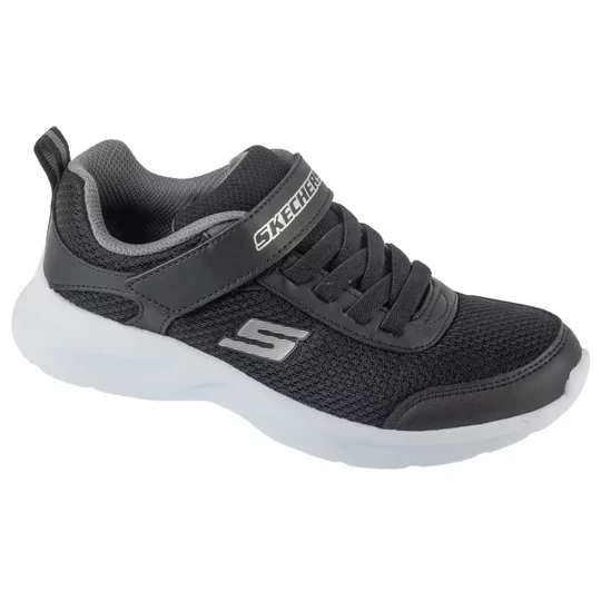 Zdjęcie produktu Skechers Dynamatic 405110L-BLK, Dla chłopca, Czarne, buty sneakers, przewiewna siateczka, rozmiar: 33
