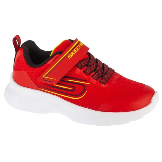 Zdjęcie produktu Skechers Dynamatic - Swift Tread 405112L-RDBK, Dla chłopca, Czerwone, buty sneakers, przewiewna siateczka, rozmiar: 28