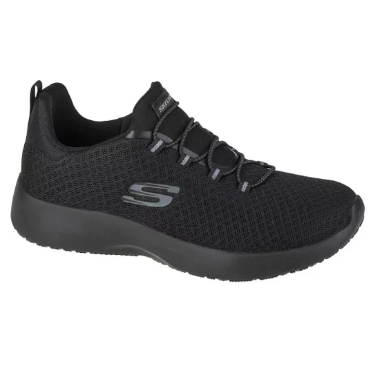 Zdjęcie produktu Skechers Dynamight 12119-BBK, Damskie, Czarne, buty treningowe, przewiewna siateczka, rozmiar: 36