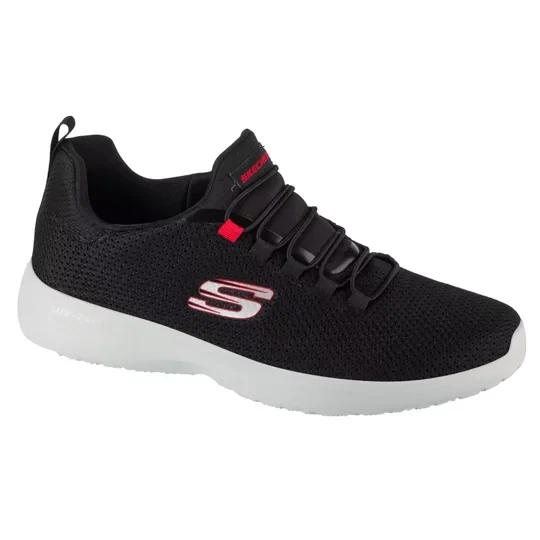 Zdjęcie produktu Skechers Dynamight 58360-BKRD, Męskie, Czarne, buty treningowe, tkanina, rozmiar: 42, 5