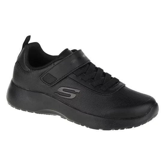 Zdjęcie produktu Skechers Dynamight-Day School 97772L-BBK, Dla chłopca, Czarne, buty sneakers, skóra syntetyczna, rozmiar: 29