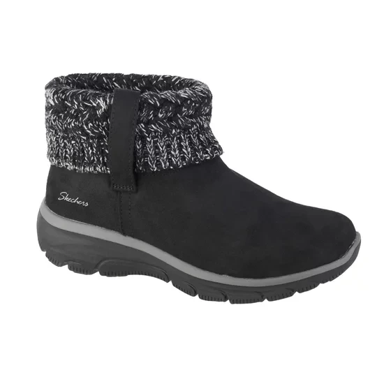 Zdjęcie produktu Skechers Easy Going - Cozy Weather 167401-BLK, Damskie, Czarne, buty zimowe, tkanina, rozmiar: 36