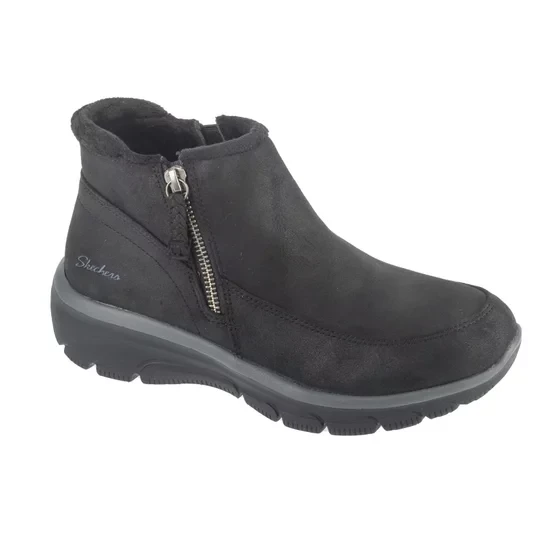 Zdjęcie produktu Skechers Easy Going - Into Fall 168031-BLK, Damskie, Czarne, buty zimowe, skóra syntetyczna, rozmiar: 41