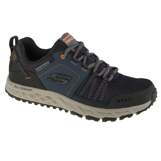 Zdjęcie produktu Skechers Escape Plan 51591-NVOR, Męskie, Granatowe, buty trekkingowe, skóra licowa, rozmiar: 41
