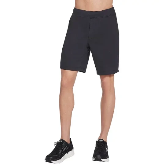 Zdjęcie produktu Skechers Explore Short M1SH69-BLK, Męskie, Czarne, spodenki, bawełna, rozmiar: L
