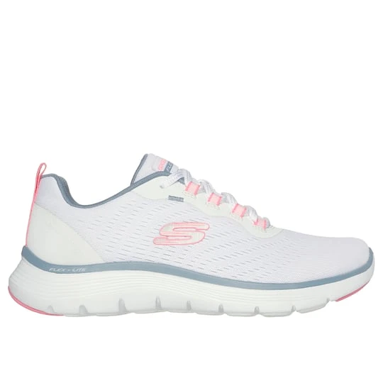 Zdjęcie produktu Skechers Flex Appeal 5.0 - New Path - Bialy / Rozowy / Niebieski