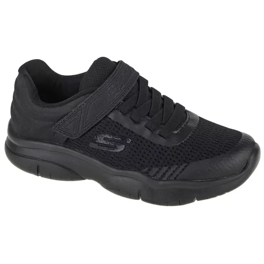 Zdjęcie produktu Skechers Flex Blast - Breezy Hype 302476L-BBK, Dla chłopca, Czarne, buty sneakers, tkanina, rozmiar: 28, 5