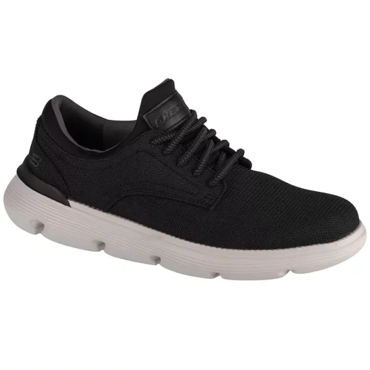 Zdjęcie produktu Skechers Garza - Reardon 204907-BLK, Męskie, Czarne, buty sneakers, tkanina, rozmiar: 42