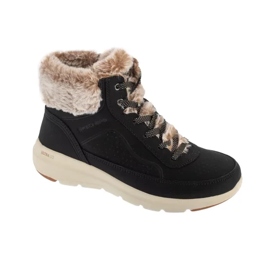Zdjęcie produktu Skechers Glacial Ultra - Mountain Muse 144199-BLK, Damskie, Czarne, buty zimowe, skóra syntetyczna, rozmiar: 36