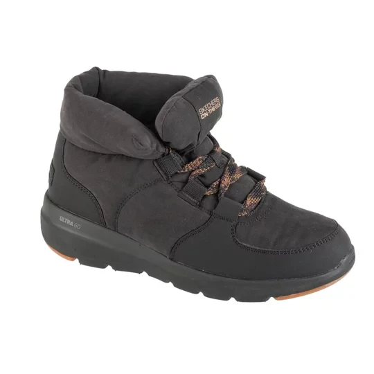 Zdjęcie produktu Skechers Glacial Ultra - Trend Up 144194-BLK, Damskie, Czarne, buty zimowe, skóra syntetyczna, rozmiar: 35