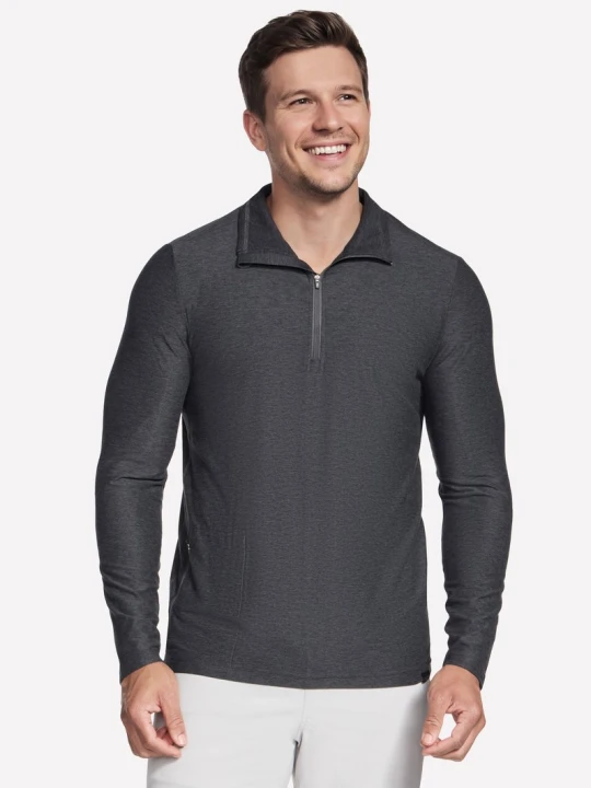 Zdjęcie produktu Skechers GO DRI All Day 1 / 4 Zip - Czarny / Grafitowy