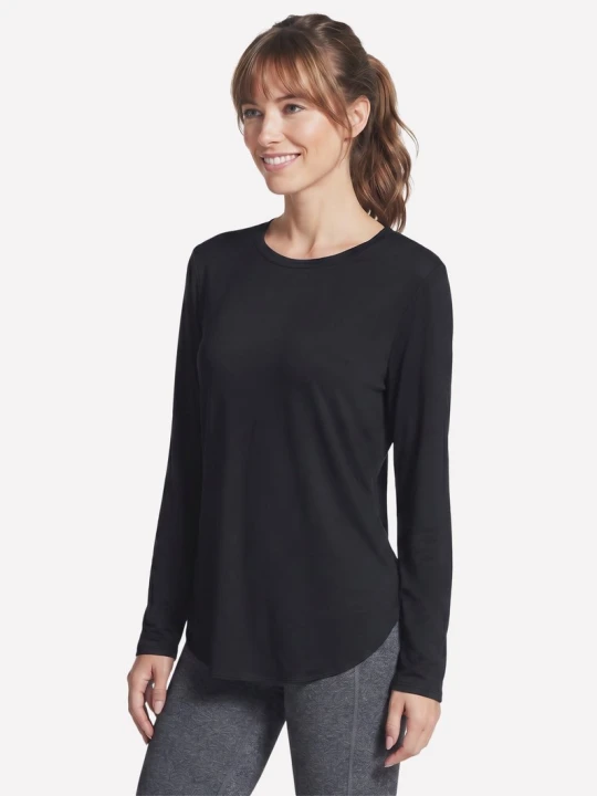 Zdjęcie produktu Skechers GO DRI Swift Long Sleeve Tunic Crew - Czarny