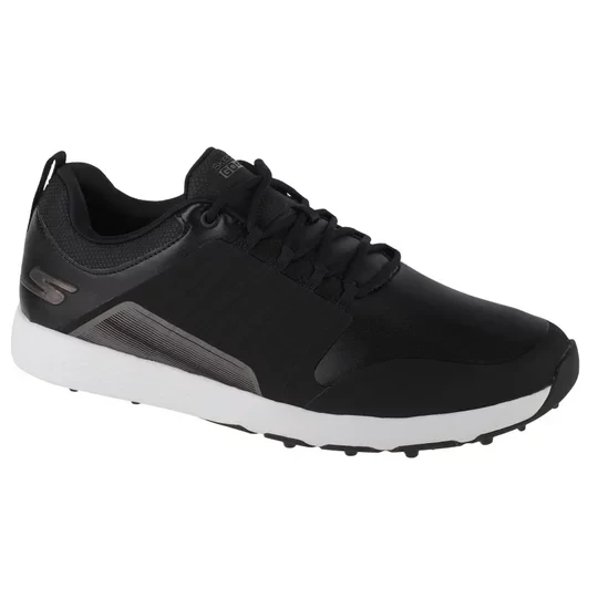 Zdjęcie produktu Skechers Go Golf Elite 4 - Victory 214022-BKW, Męskie, Czarne, buty do golfa, syntetyk, rozmiar: 42