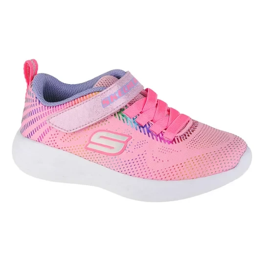 Zdjęcie produktu Skechers Go Run 600-Shimmer Speed 302031L-LPMT, Dla dziewczynki, Różowe, buty sportowe, tkanina, rozmiar: 27