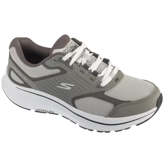 Zdjęcie produktu Skechers Go Run Consistent 2.0 220866-GRY, Męskie, Szare, buty do biegania, skóra, rozmiar: 45