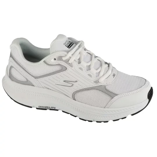 Zdjęcie produktu Skechers Go Run Consistent 2.0 - Advantage 128606-WSL, Damskie, Białe, buty do biegania, tkanina, rozmiar: 36