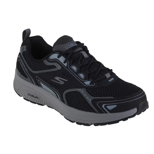 Zdjęcie produktu Skechers Go Run Consistent 220034-BKGY, Męskie, Czarne, buty do biegania, tkanina, rozmiar: 42, 5