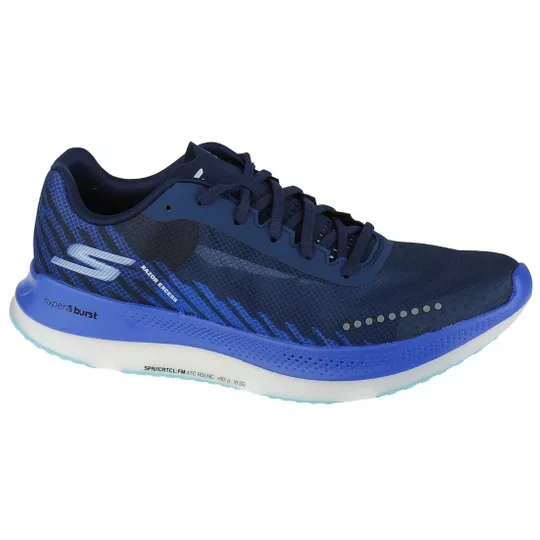 Zdjęcie produktu Skechers Go Run-Razor Excess 172004-BKBL, Damskie, Fioletowe, buty do biegania, tkanina, rozmiar: 37