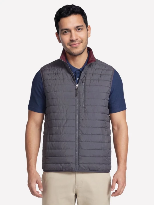 Zdjęcie produktu Skechers GO SHIELD Cozy Fit Altitude Reversible Vest - Czarny / Grafitowy