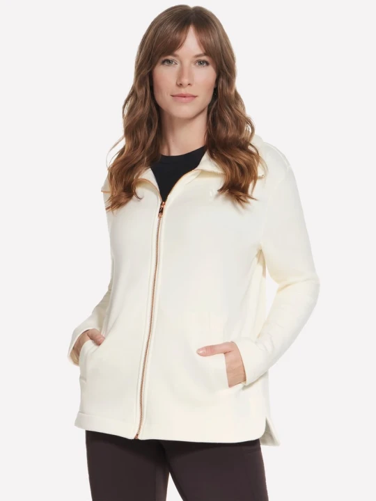Zdjęcie produktu Skechers GO SNUGGLE Tunic Full Zip Kurtka - Off White