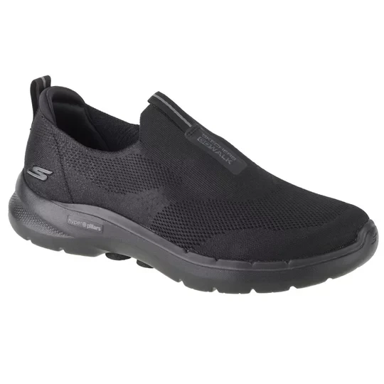 Zdjęcie produktu Skechers Go Walk 6 216202-BBK, Męskie, Czarne, buty sneakers, tkanina, rozmiar: 44, 5