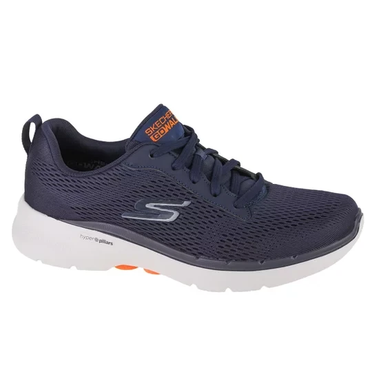 Zdjęcie produktu Skechers Go Walk 6 Avalo 216209-NVY, Męskie, Granatowe, buty sneakers, tkanina, rozmiar: 41