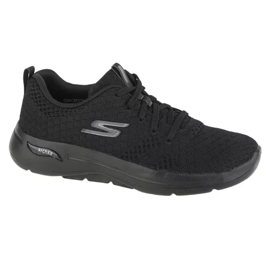 Zdjęcie produktu Skechers Go Walk Arch Fit Unify 124403-BBK, Damskie, Czarne, buty sneakers, tkanina, rozmiar: 35, 5