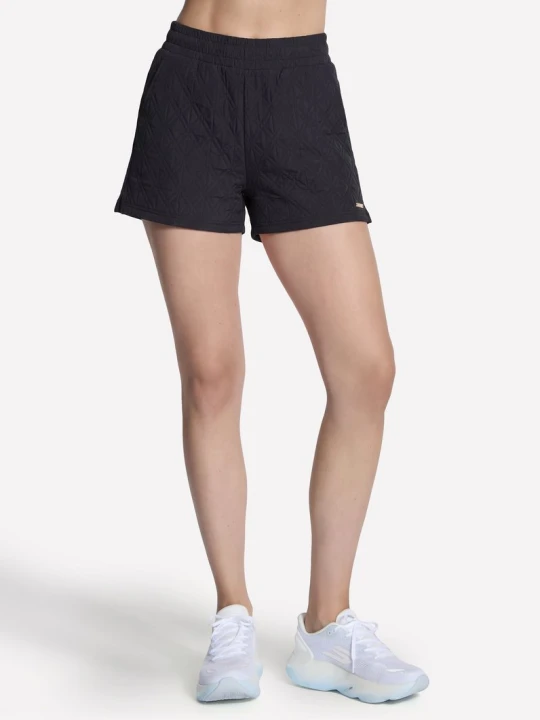 Zdjęcie produktu Skechers GO WALK Cozy Fit Diamond 4 Inch krótkie - Czarny