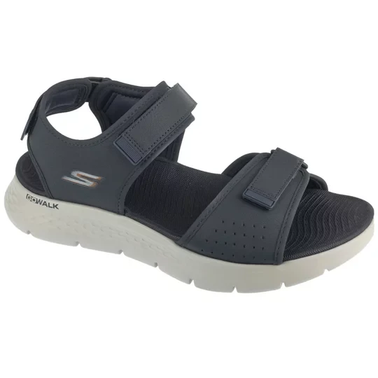 Zdjęcie produktu Skechers Go Walk Flex Sandal - Antigua Beach 229205-NVOR, Męskie, Granatowe, sandały, tkanina, rozmiar: 42