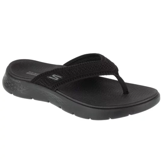 Zdjęcie produktu Skechers Go Walk Flex Sandal - Holly 141459-BBK, Damskie, Czarne, japonki, tkanina, rozmiar: 36