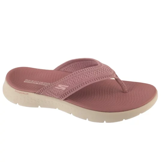 Zdjęcie produktu Skechers Go Walk Flex Sandal - Holly 141459-MVE, Damskie, Fioletowe, japonki, tkanina, rozmiar: 36