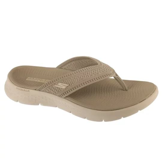 Zdjęcie produktu Skechers Go Walk Flex Sandal - Holly 141459-TPE, Damskie, Beżowe, japonki, tkanina, rozmiar: 36