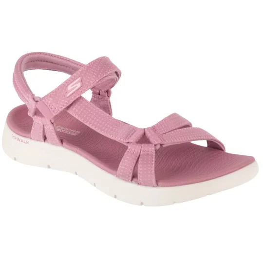 Zdjęcie produktu Skechers Go Walk Flex Sandal - Sublime 141451-MVE, Damskie, Różowe, sandały, tkanina, rozmiar: 36