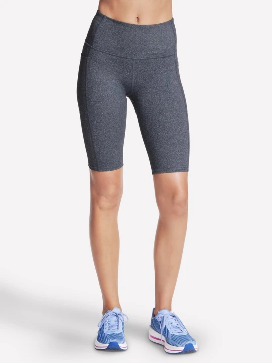 Zdjęcie produktu Skechers GO WALK High Waisted 10 Inch Bike krótkie - Szary