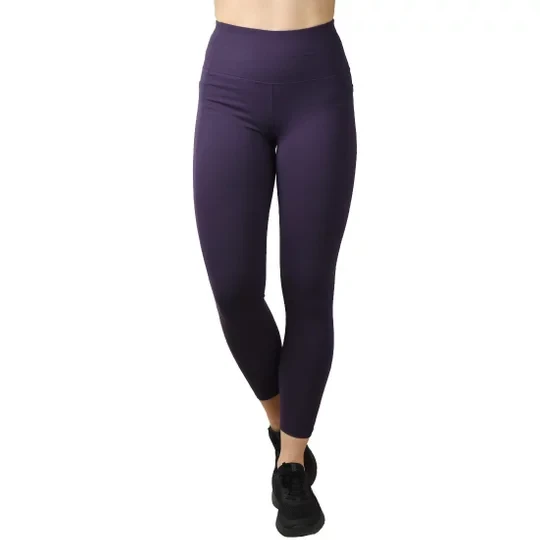 Zdjęcie produktu Skechers Go Walk High Waisted 7 / 8 Legging W03LG31B-DKPR, Damskie, Fioletowe, leginsy, nylon, rozmiar: XS