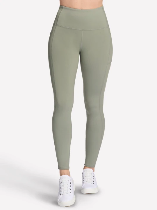 Zdjęcie produktu Skechers GO WALK High Waisted legginsy - Szarobrazowy /oliwkowy
