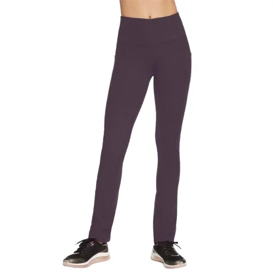 Zdjęcie produktu Skechers Go Walk Joy Pant W03PT84-DKPR, Damskie, Fioletowe, spodnie, nylon, rozmiar: XS