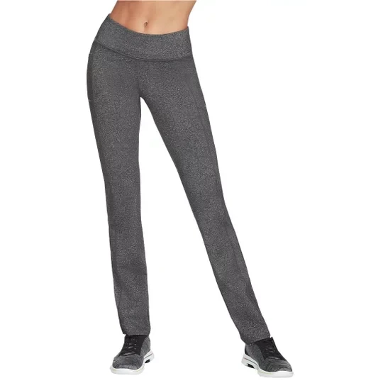 Zdjęcie produktu Skechers Go Walk Pant W03PT20B-GYS, Damskie, Szare, spodnie, nylon, rozmiar: S