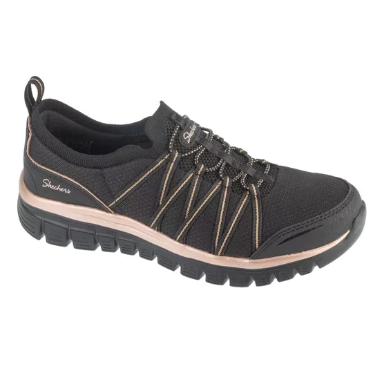 Zdjęcie produktu Skechers Graceful - Purecrush 100888-BKRG, Damskie, Czarne, buty sneakers, tkanina, rozmiar: 36