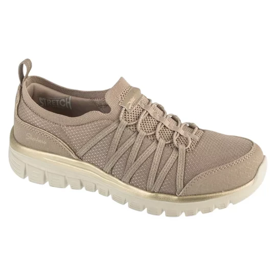Zdjęcie produktu Skechers Graceful - Purecrush 100888-TPGD, Damskie, Brązowe, buty sneakers, tkanina, rozmiar: 36